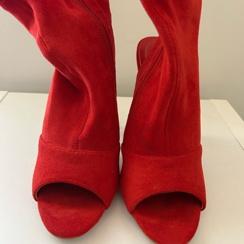 Cape Robbin Elegant Red Women's Shoes